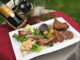 assiette canardière