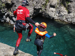 expérience canyon